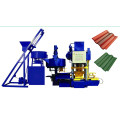 Hot sale KQ8-128 hydraulic automatic colorful concrete  roof  tile making machine in Zimbabwe